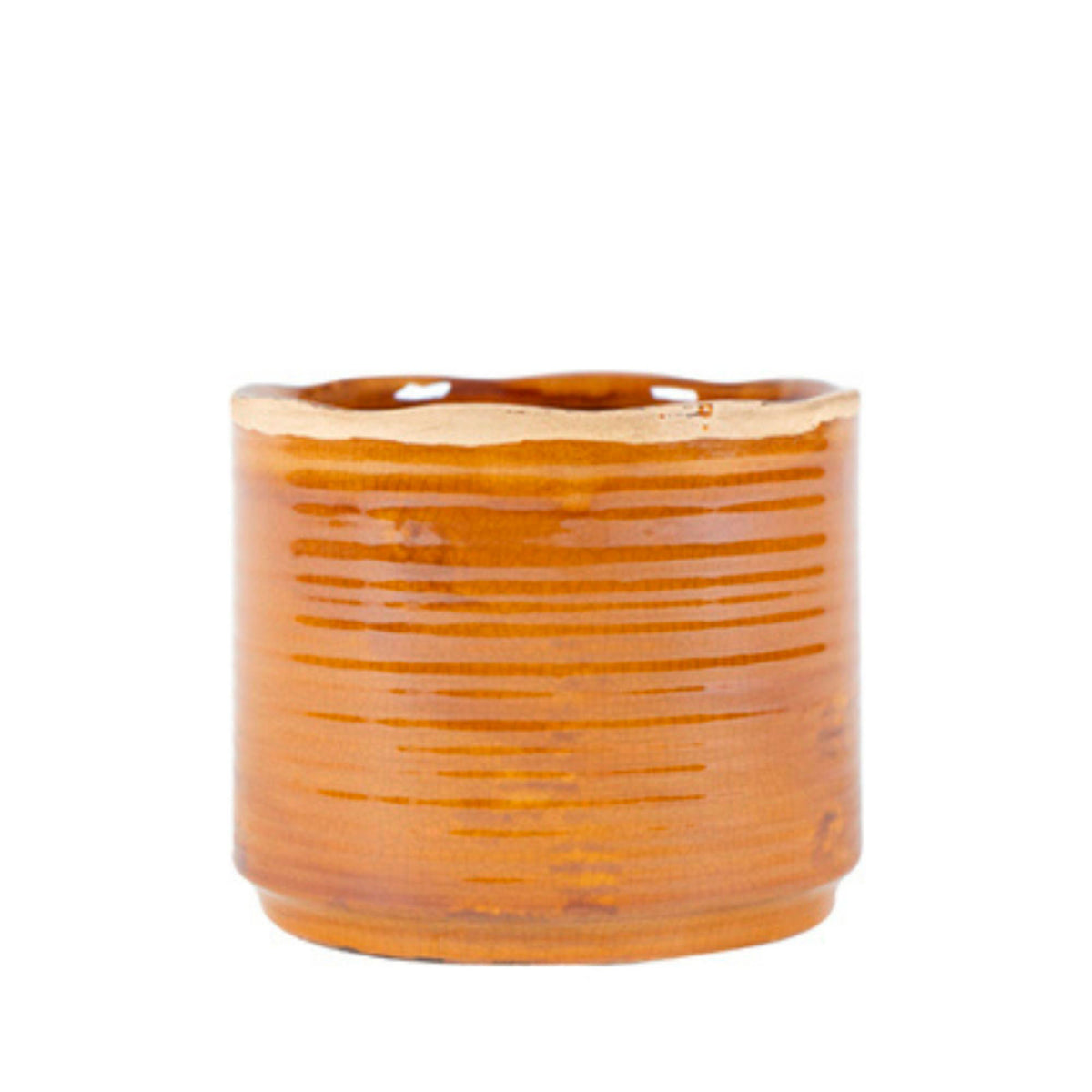 TS Flower pot Jordy round brown - Indoor pot