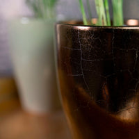 TS Sven gold decorative pot