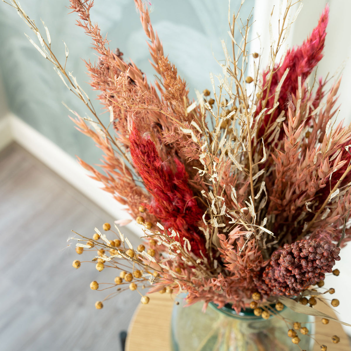 Dried flower bouquet - Mix pink