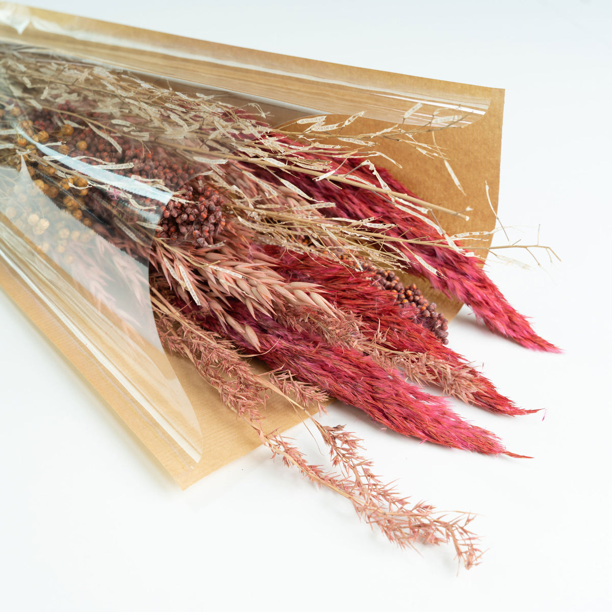 Dried flower bouquet - Mix pink