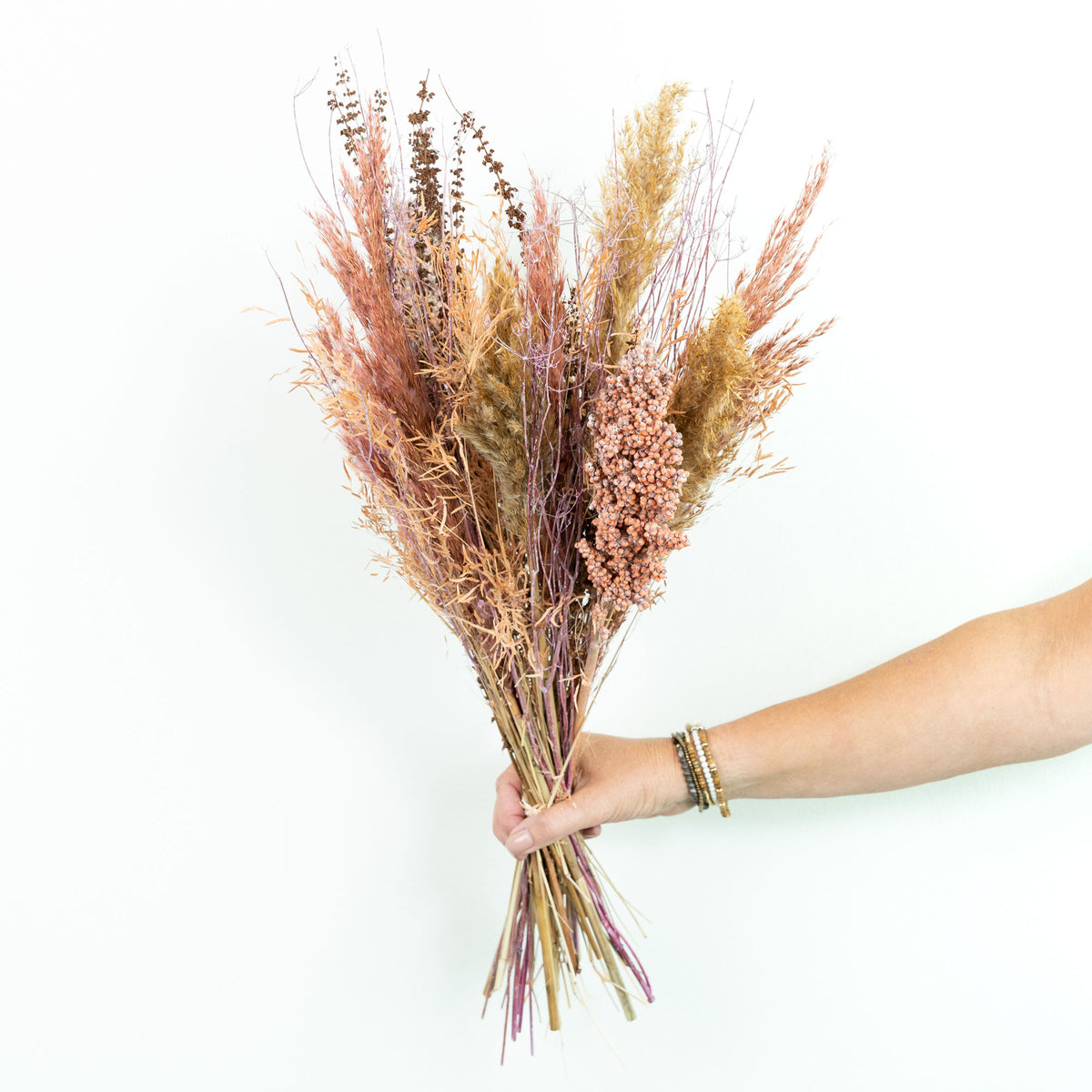 Dried flower bouquet Salmon