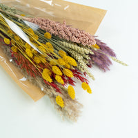 Dried flower bouquet Common wheat