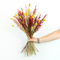 Dried flower bouquet Common wheat