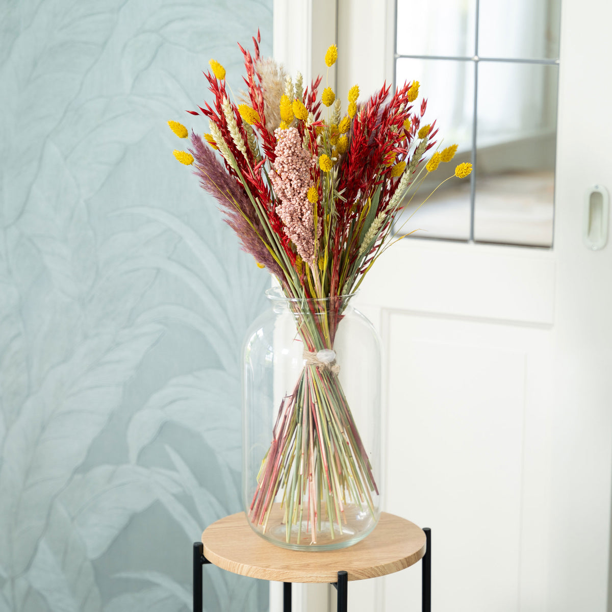 Dried flower bouquet Common wheat