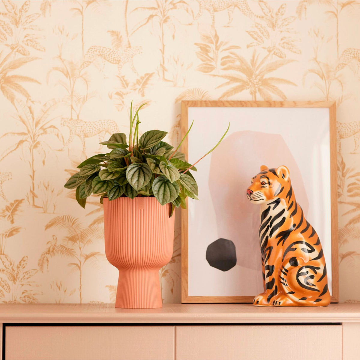 Elho vibes fold coupe - Indoor pot Pink