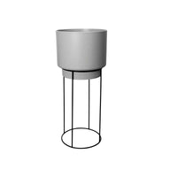 Elho b.for studio round with plant stand - Indoor pot Grey