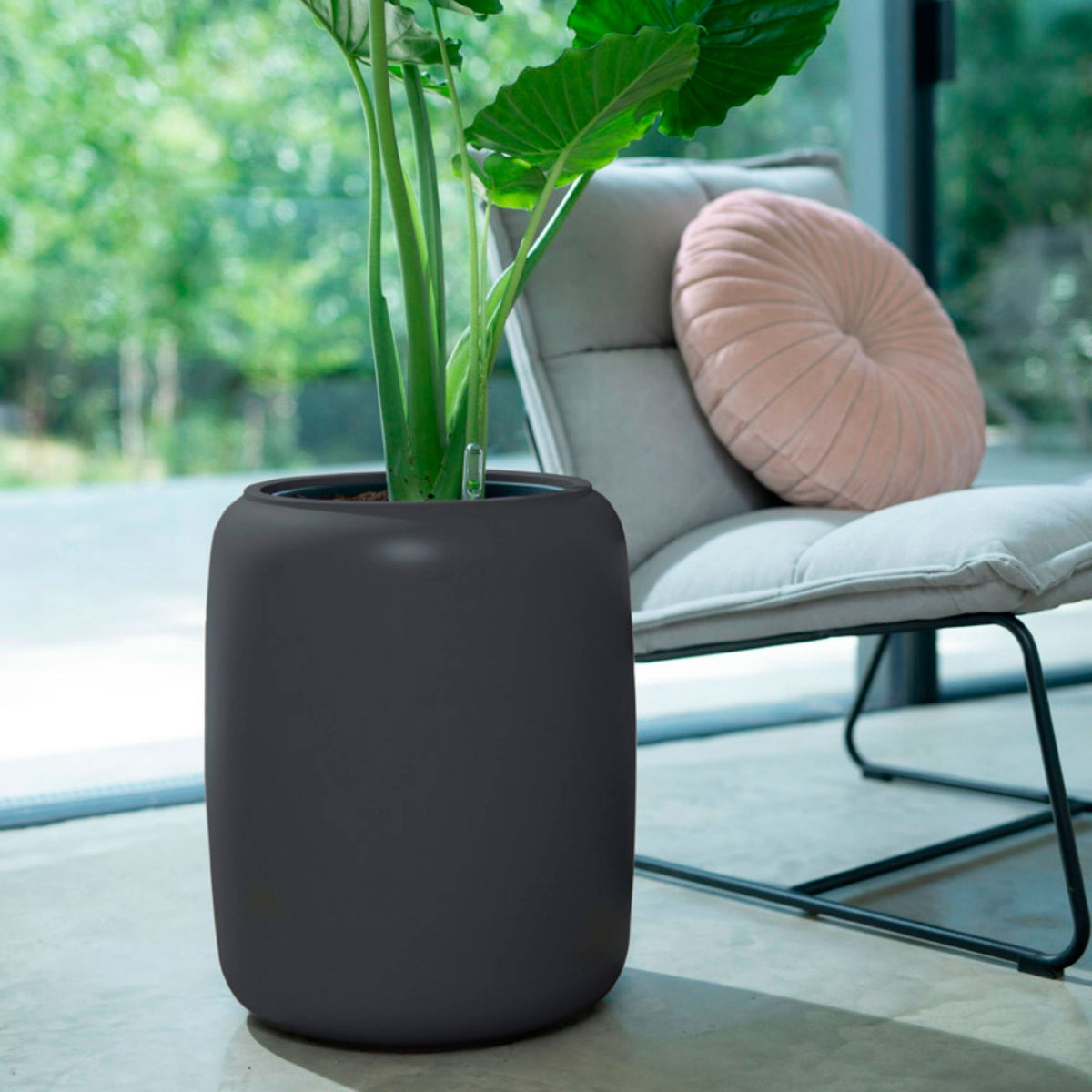 Elho Pure beads - Indoor and outdoor pot Brown
