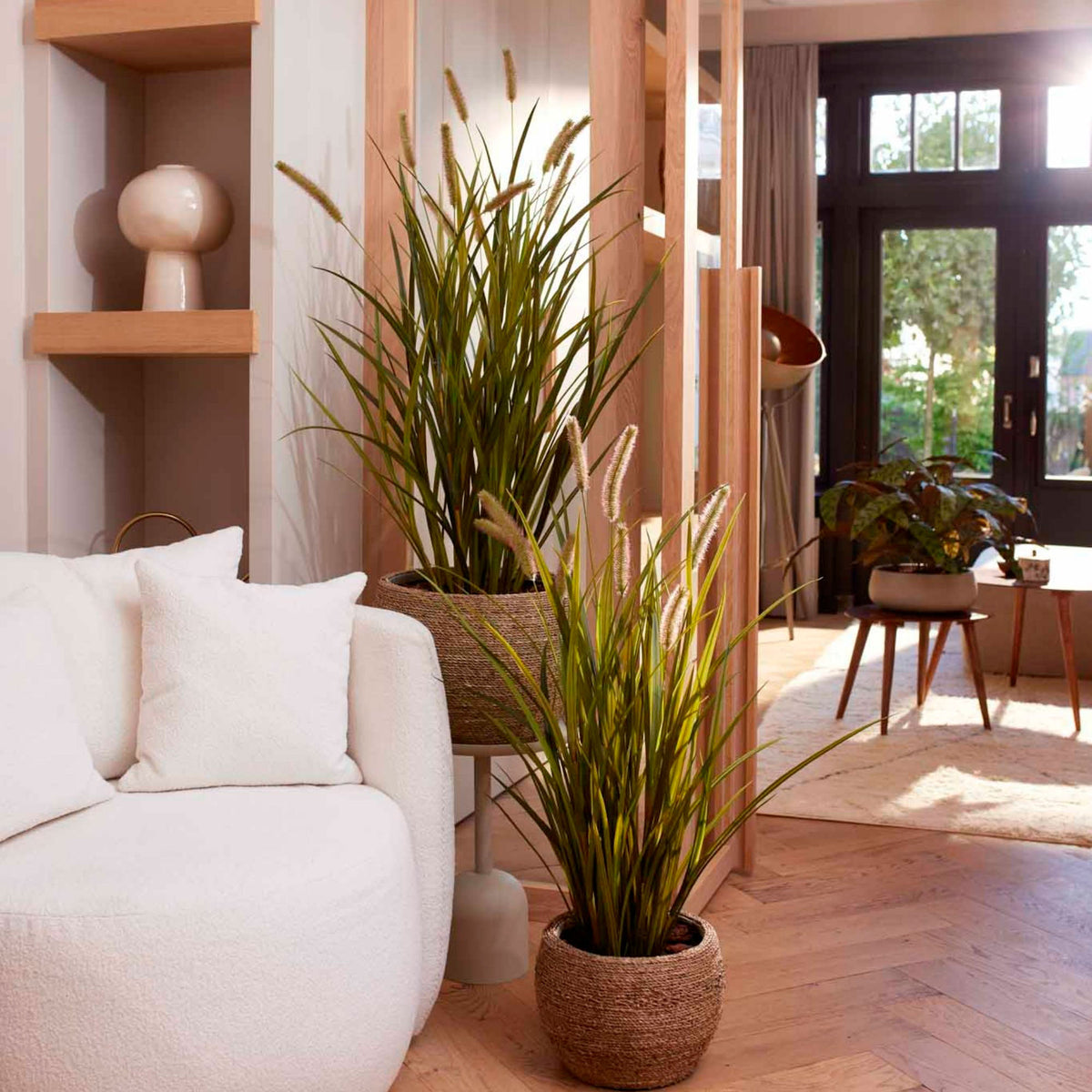 Artificial grass Typha