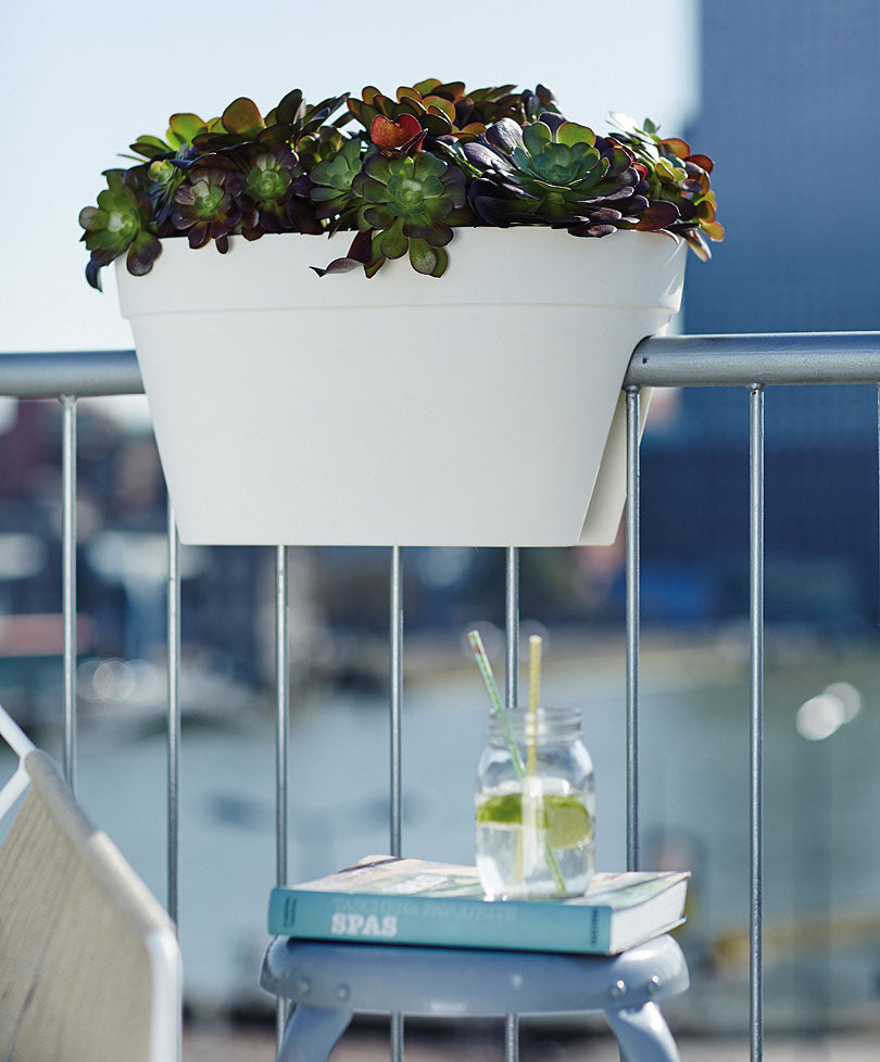 Elho Loft Urban Flower Bridge White