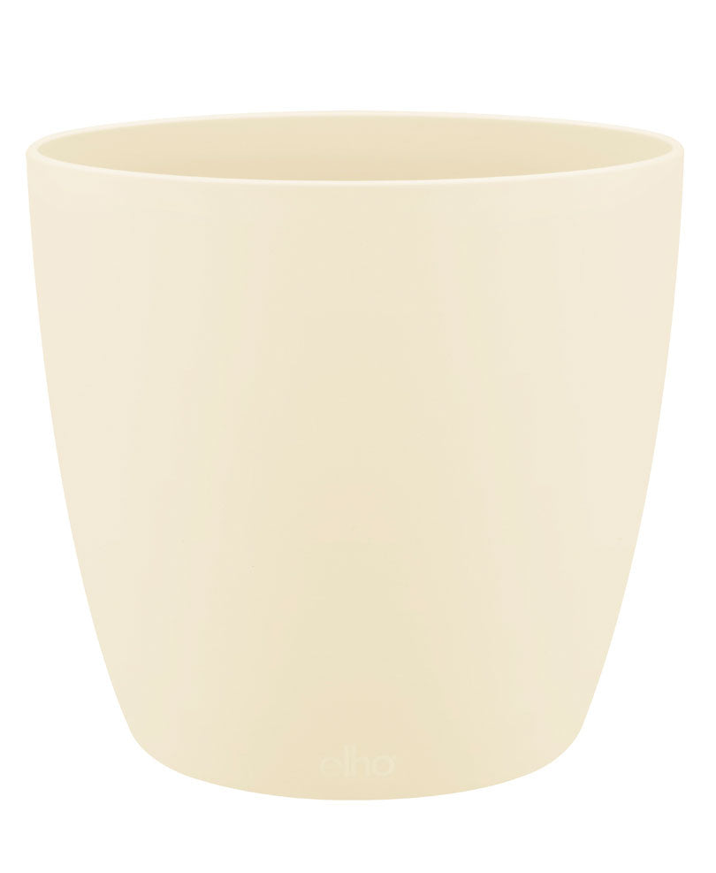 Elho Flower pot Brussels round cream - Indoor pot