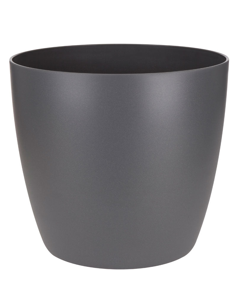 Elho flower pot Brussels round anthracite - Indoor pot