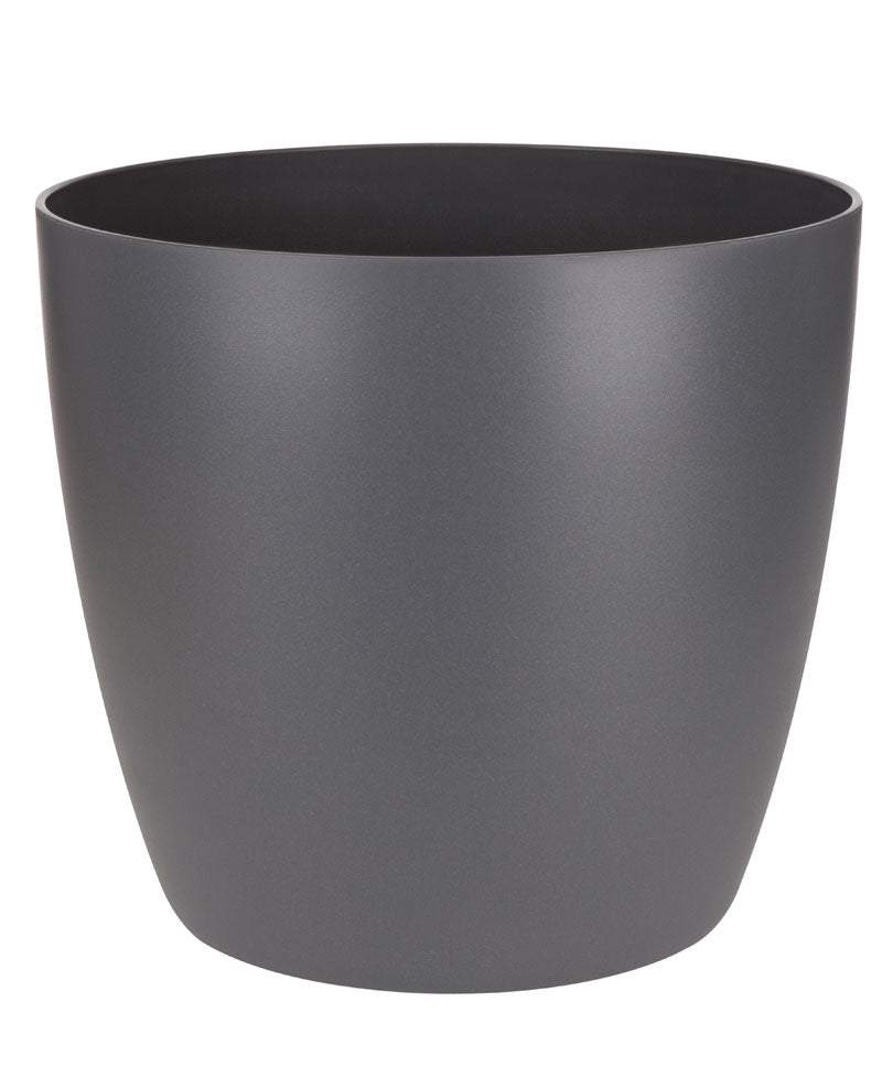 Elho flower pot Brussels round anthracite - Indoor pot