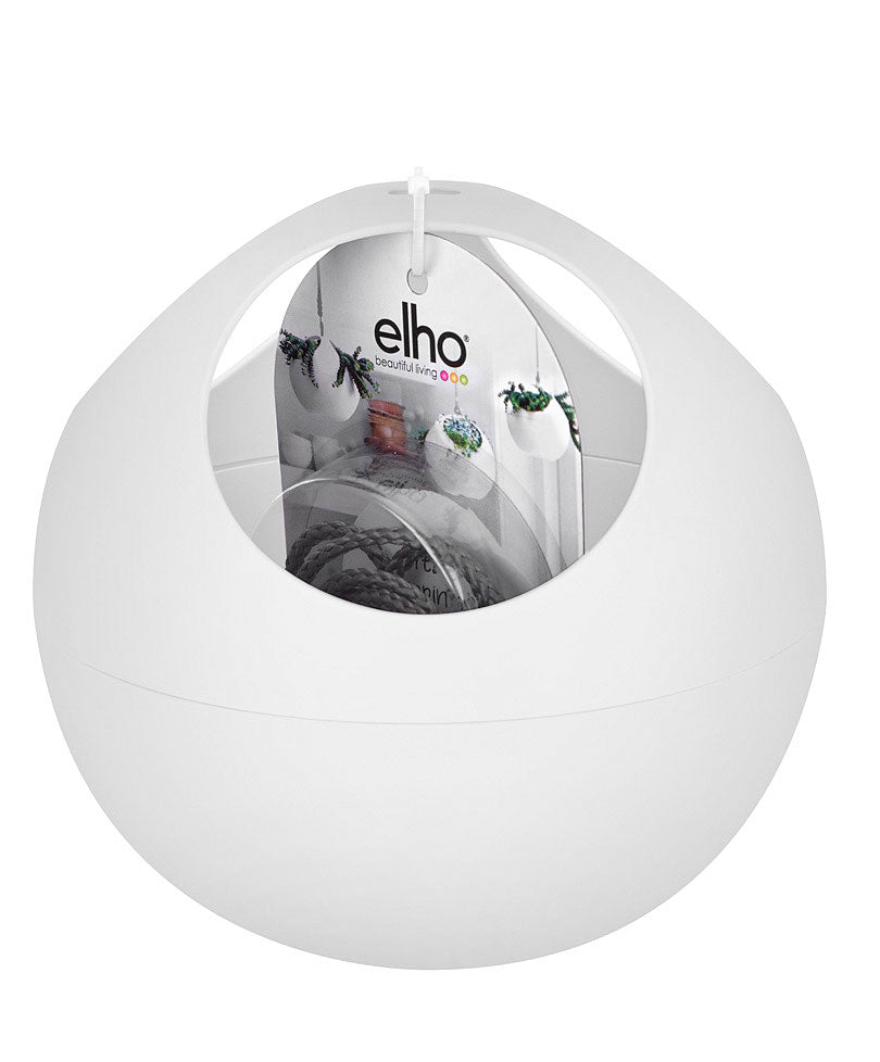 Elho hanging pot B.for soft air round white - Indoor pot