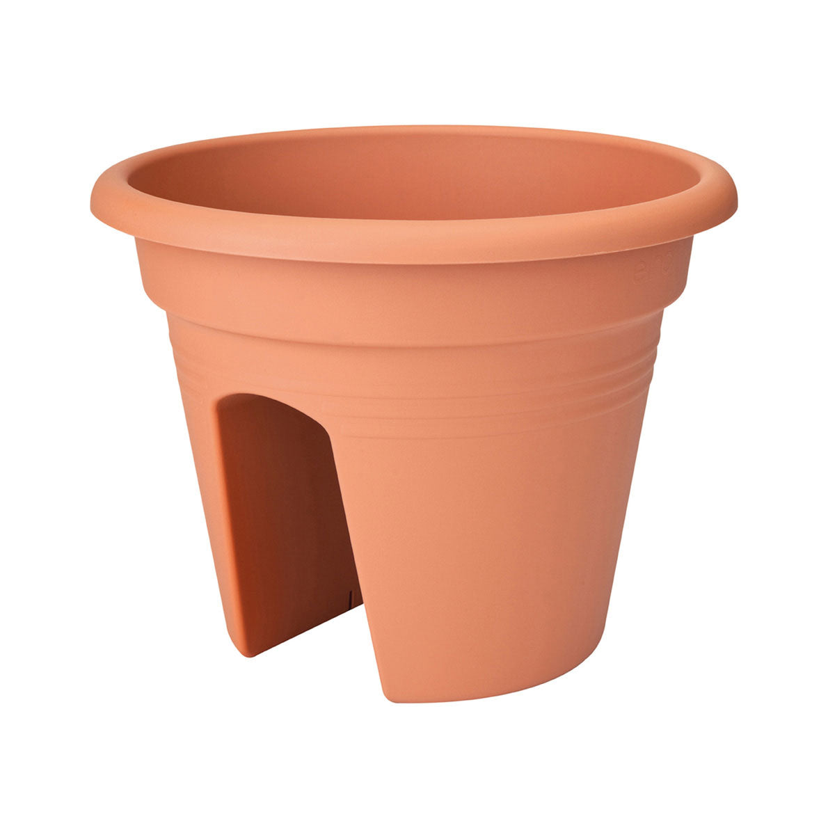 Elho Green Basics Flower Bridge round - Outdoor pot Brown