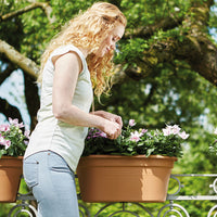 Elho Green Basics Flower Bridge - Outdoor pot Brown