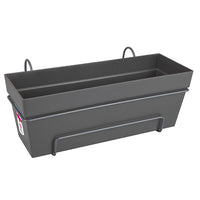 Elho balcony planter Loft urban allin1 rectangular anthracite - Outdoor pot