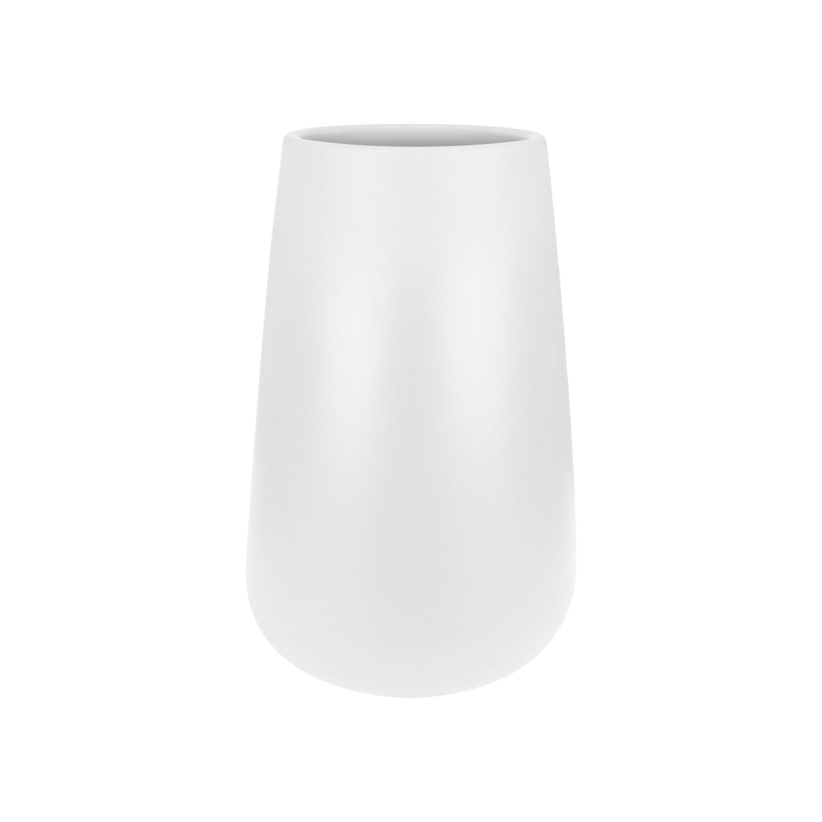 Elho tall flower pot Pure cone round white - Indoor and outdoor pot