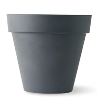 Elho flower pot Pure round anthracite - Indoor and outdoor pot
