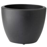 Elho flower pot Pure soft round anthracite - Indoor and outdoor pot